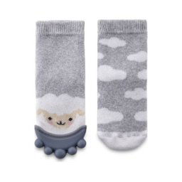Babyjem pamucne carapice za bebe sa glodalicom 6-12m - za decake ( 92-46523 )