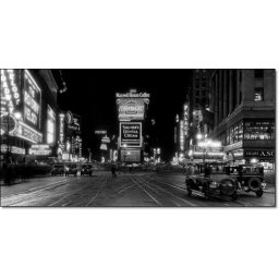 Times Square at night-1910, uramljena slika