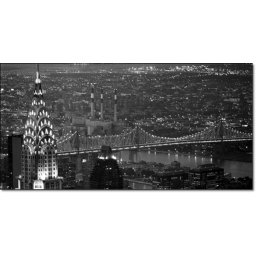 Chrysler Building and Queensboro Bridge, uramljena slika