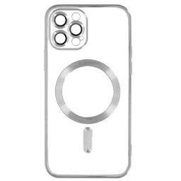 Silikonska futrola Magsafe Iphone 12 PRO SILVER