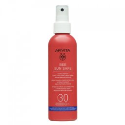 Apivita Bee sun safe lagani brzo upijajuću sprej za lice i telo spf30+ 200ml