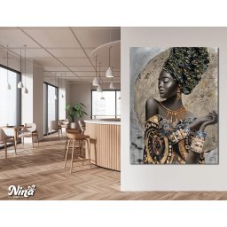 Moderne slike na platnu Afrikankams107