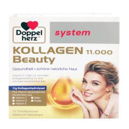 Doppelherz system kolagen 11000 beauty ampule 10x25ml