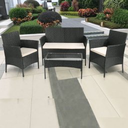 Bastenska garnitura Bay - crna ( 22-6210B )