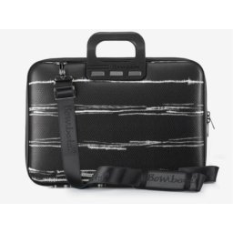 Bombata Medio Black&White 13" Crna torba ( E00844 4 )