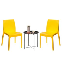 Balkonski set Firenca - žuto crni