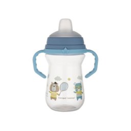 Canpol babies solja bonjour paris 250ml sa silikonskim kljunom (56/613) - blue ( 56/613_blu )