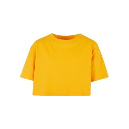 Girls' Short T-Shirt Kimono Tee - Yellow
