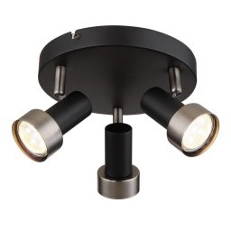 SPOT LAMPA 3XGU10 KONRAD METALIK 73013 RABALUX