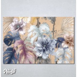 Slike na platnu Monstera u pastelnim bojama Nina546P