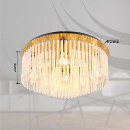 LUSTER PLAFONJERA 5XE27 GORLEY 15698D1M GLOBO