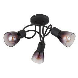 PLAFONJERA 3XE14 SATELLA GLOBO