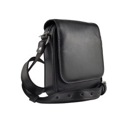 Kožna torba Leather crna