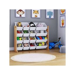 Kinder home dečija drvena polica bela ( JVTR-3278 )