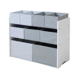 Kinder home organizator za igračke belo-sivi ( JVTR-3090-1 )