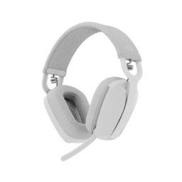 Logitech Zone Vibe100 wireless headset slušalice sa mikrofonom bele