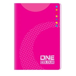 SVESKA A4 DIKTO, ONE COLOR ROZE