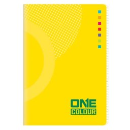 SVESKA A4 DIKTO, ONE COLOR ŽUTA