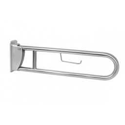 Zidni držač MINOTTI za invalide sa držačem toalet papira pokretni inox 800