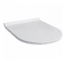 WC daska HATRIA FUSION mat bela slim softclose