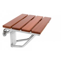 Stolica MINOTTI za tuš kabinu od drveta