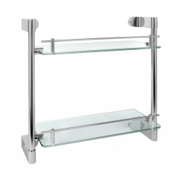 Polica COPEN FUEGO dvodelna staklo