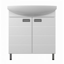 LINE Toaletni ormarić 75 sa lavaboom i soft close šarkama