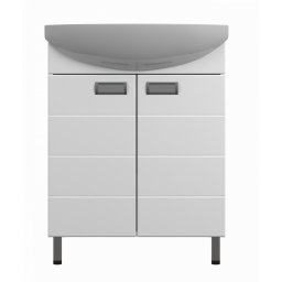 LINE Toaletni ormarić 65 sa lavaboom i soft close šarkama