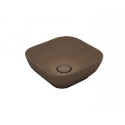 Lavabo Olympia TREND brown 38x38 nadgradni