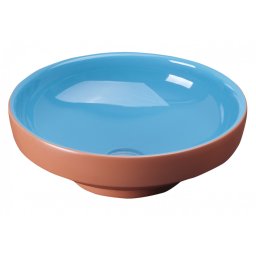Lavabo nadgradni VITRA Water jewles Ø40cm turquoise