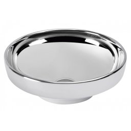 Lavabo nadgradni VITRA Water jewles Ø40cm srebrni