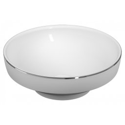Lavabo nadgradni VITRA Water jewles Ø40cm platina
