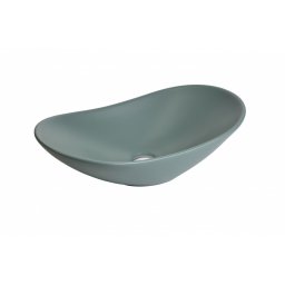 Lavabo nadgradni MINOTTI 625x370x155 mat svetlo zeleni