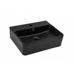 Lavabo nadgradni MINOTTI 525x420x155 mat crni