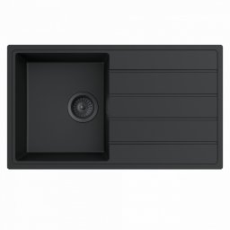 Granitna sudopera MILO METRO 76x44 Lava stone sa sifonom