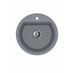 Granitna sudopera MILO ESSENCE O51 Diamond grey sa sifonom