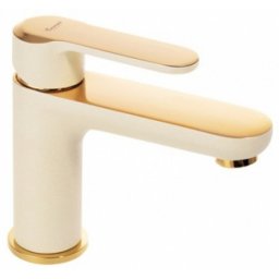 Baterija za lavabo EMMEVI NEFER sa POP-UPom quarc zlato