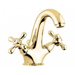 Baterija dvoručna za lavabo EMMEVI DECO zlato