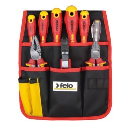 Felo set alata za električare Ergonic VDE SL/PH 9 kom u torbi za pojas ( 41399504 )
