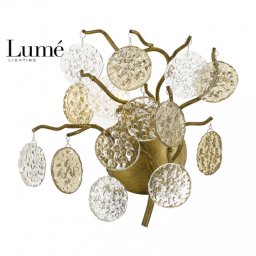 LUNA 214 ZIDNA LAMPA 2*G9 BRONZA