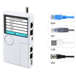 Tester Kablovski LAN Noyafa NF-3468 RJ11/ RJ45/ USB/ BNC