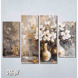 Slike na platnu Cvece u vazi Nina551_4