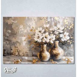 Slike na platnu Cvece u vazi Nina551P
