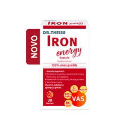 Dr Theiss Iron energy sa gvožđem 30 kapsula