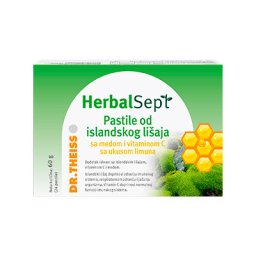 Dr Theiss herbalsept sa islandskim lišajem 24 pastile