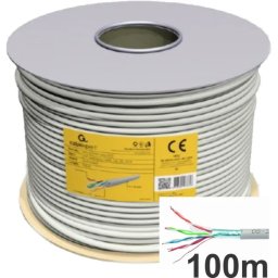 FPC-5004E-SOL/100 Gembird FTP cat.5E Indoor solid CCA kotur 100m