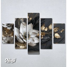 Slike na platnu Cvetna dekoracija Nina552_5