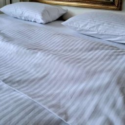 Posteljina Damast White lines 200x220cm ( VLK000Damastlinije )