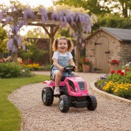 MMX Traktor na akumulator Pink
