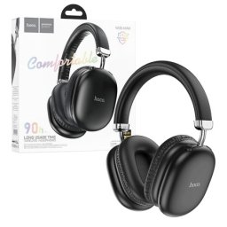 Hoco w35 max joy black bežIčne stereo slušalice, bluetooth v5.3, 800mah